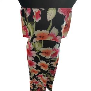 Beautiful flower patterned Maxi Sundress